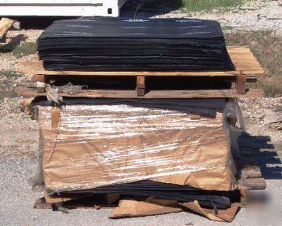Neoprene sheet of rubber .062 x 36 x 36 unused high end