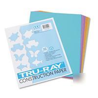 Pacon tru-ray construction paper, sulphite, 9 x 12, ...