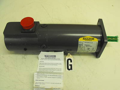 Baldor dc servo motor c# mte-4090-blace 150 vdc max 