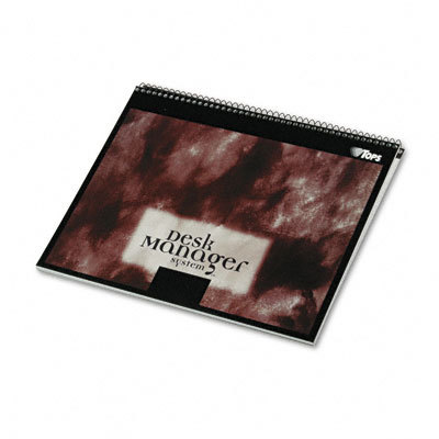 Desk sys spiral notebook legal rule we 35 sheets/pad