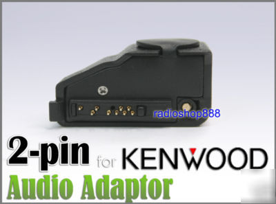 Earpiece speaker adaptor for kenwood tk-385 tk-380 8010