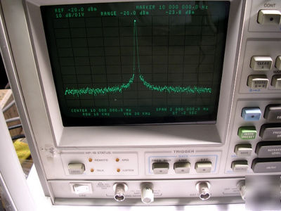 Hp/agilent 3585B spectrum analyzer, 20HZ-40MHZ tested