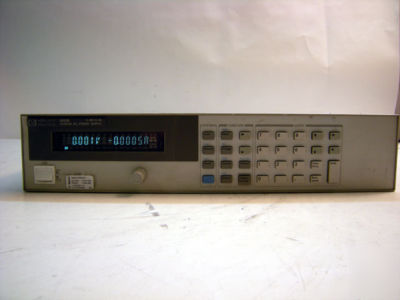 Hp agilent 6632B dc power supply 0-20V - 0-5A