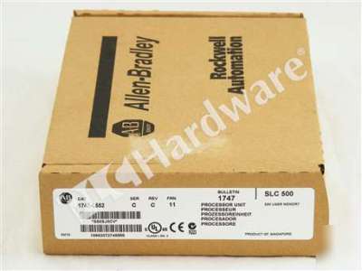 New * sealed* allen bradley 1747-L552 /c 1747L552 03/10