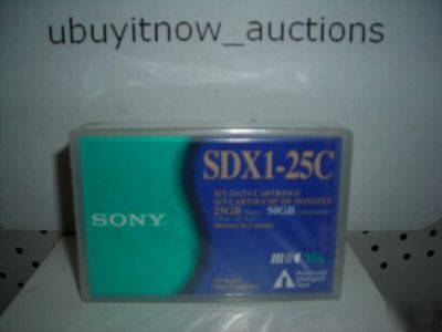 New * * sony ait SDX1-25C 25/65GB tape cartridge sealed