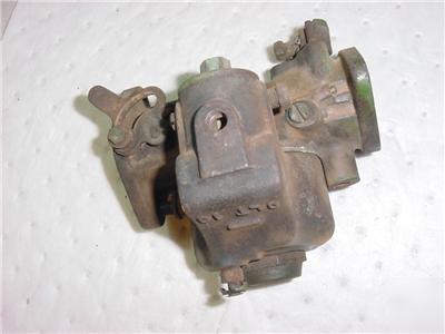 Schebler DLTX51 john deere g big nut carburetor nice 