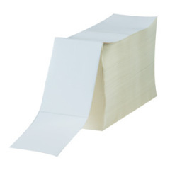 Shoplet select fanfold labels 4 x 6