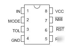 Soic-8 ic power monitor DS1231-35