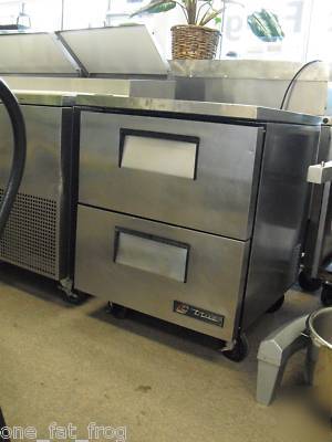 Used true double two door worktop refrigerator orlando