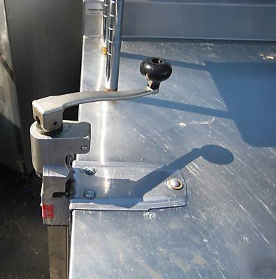 Work table with overshelf,under storage,can opener 8303
