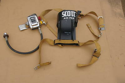 Scott air tank harness & scott pressure tank 11 &hookup