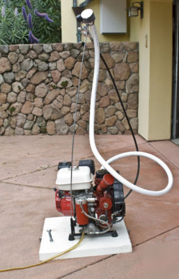 Scuba compressor - cornelius with 5HP honda gas engine