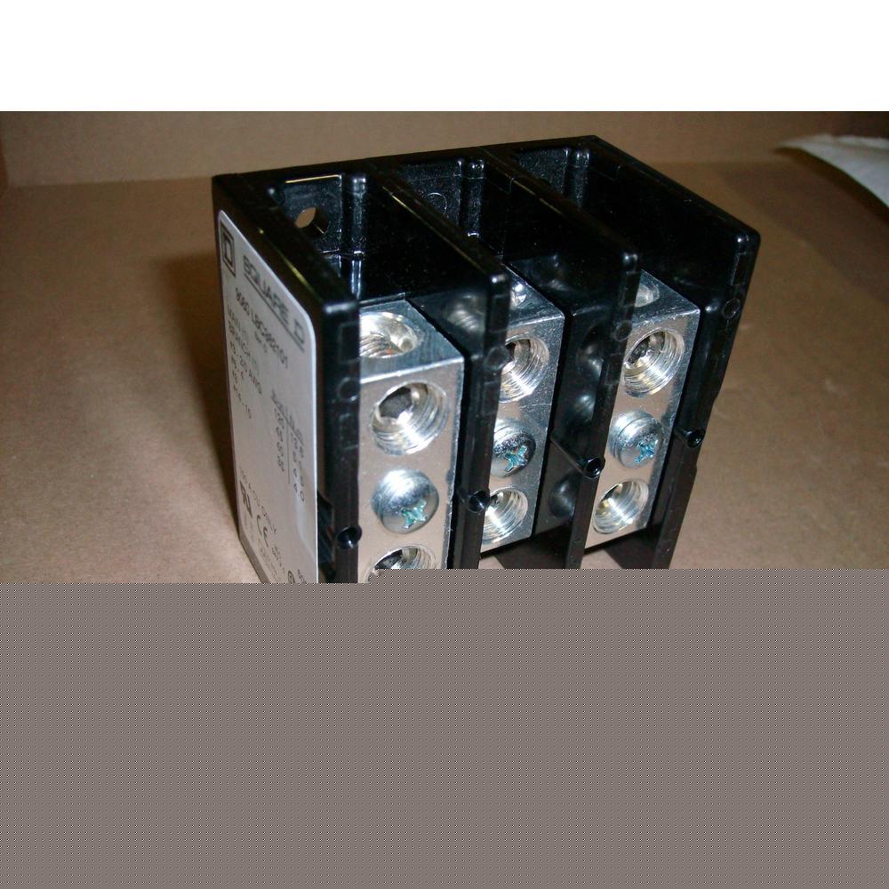 Square d 9080LBC362101 power distribution block 600V