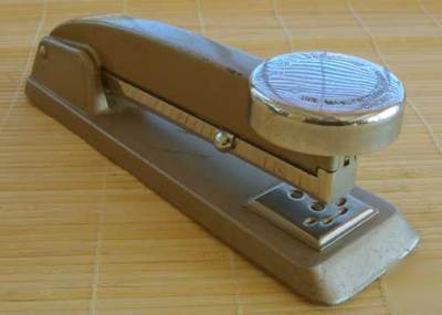 Vintage victor stapler sucess calendar desk lamp boston