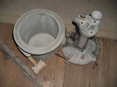  protex concrete air tester meter used