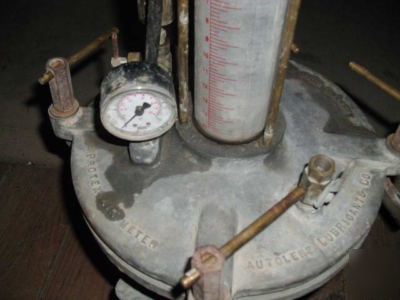  protex concrete air tester meter used