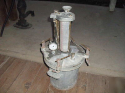  protex concrete air tester meter used
