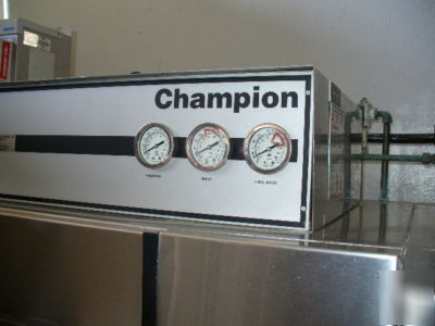Used champion conveyor dishwasher dml FFPR26/44K