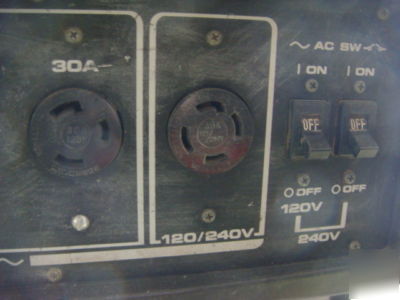 Yamaha YG6600DE 6600 w portable generator