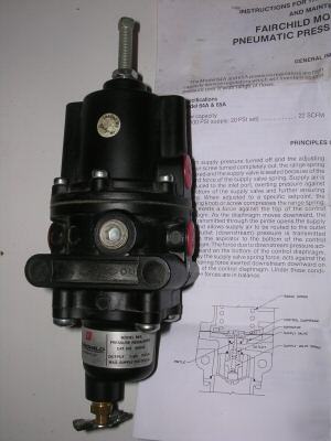 New fairchild model 65A service regulator, 1/4