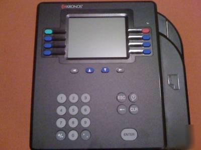 New kronos 8602800-701 4510 full,num,b/c,ethernet clock