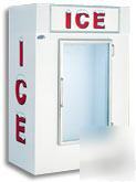 New leer model 40 indoor cold wall ice merchandiser