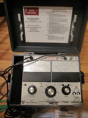 New megger 5KV megohmmeter model 210400 