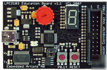 Nxp LPC2103 development board arm ARM7 microcontroller