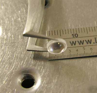 405NM glass collimating lens 6.3MM dia. 405-g-1 lowloss