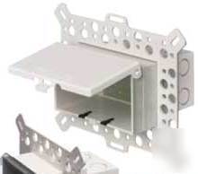 5 horizontal arlington DBHM1W electrical recessed box
