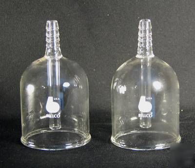 Bellco filling bell aseptic lot of 2
