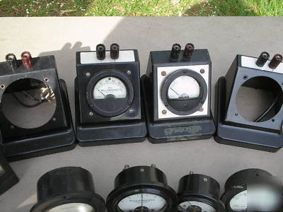 Electronic meters volt amp etc some nos 20PC lot #5 