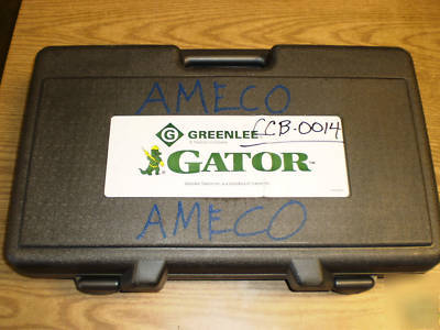 Greenlee ES750 cable cutter, 12V gator
