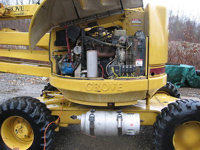 Grove manlift AMZ51XT dual fuel