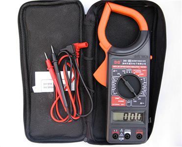 Digital multimeter amps ac dc ohm v a voltmeter c