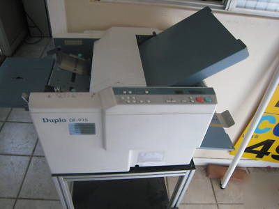 Duplo df-915 folder used in excellent condition