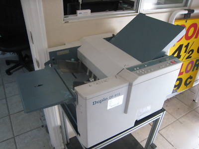 Duplo df-915 folder used in excellent condition