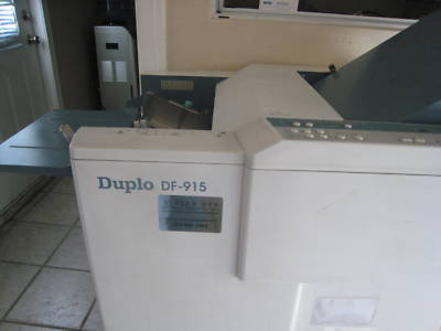 Duplo df-915 folder used in excellent condition