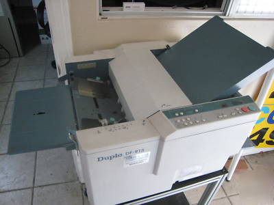 Duplo df-915 folder used in excellent condition
