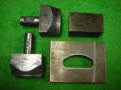 Emblem jewelry stamp punch press striking die set 2