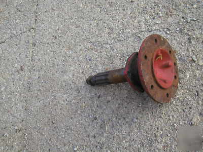 Farmall a sa tractor original rear axle hub & shaft