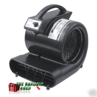 Floor drying blower 3200 cfm 3/4 hp - powerful 3 speed