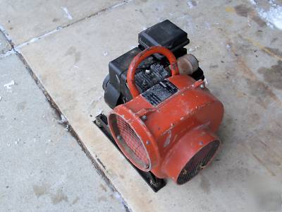 General GP8 portable ventilation blower used