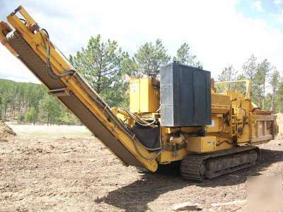 2002 vermeer tub grinder HG525TX horizontal