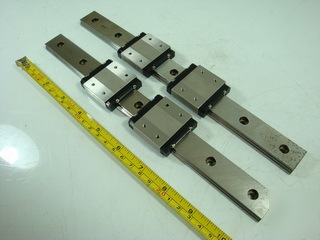2X nsk LE12 linear bearing slide for cnc router axis