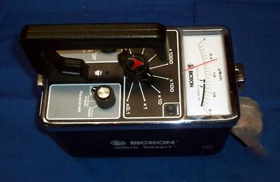 Bicron micro sievert / rem gamma scintillator radiation