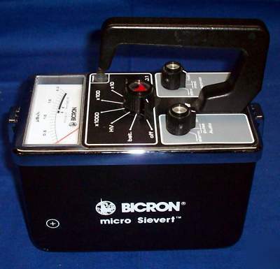 Bicron micro sievert / rem gamma scintillator radiation