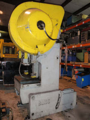 Bliss 60 ton obi open back inclinable C60 press c-60 
