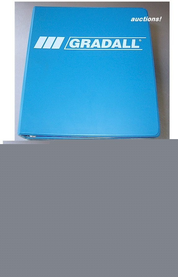 Gradall 534D6 534D-6 turbo forklift parts oem manual 