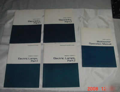 Ics - electrical principles, lamps and multitester